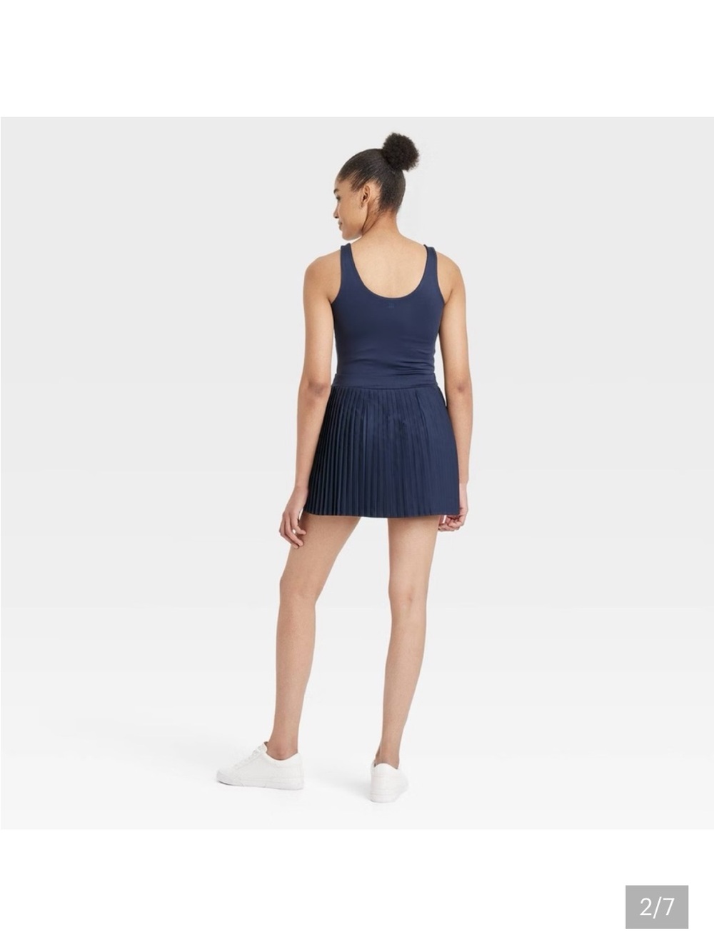 All In Motion Navy Pleated Athletic dress - Picture 2 of 8